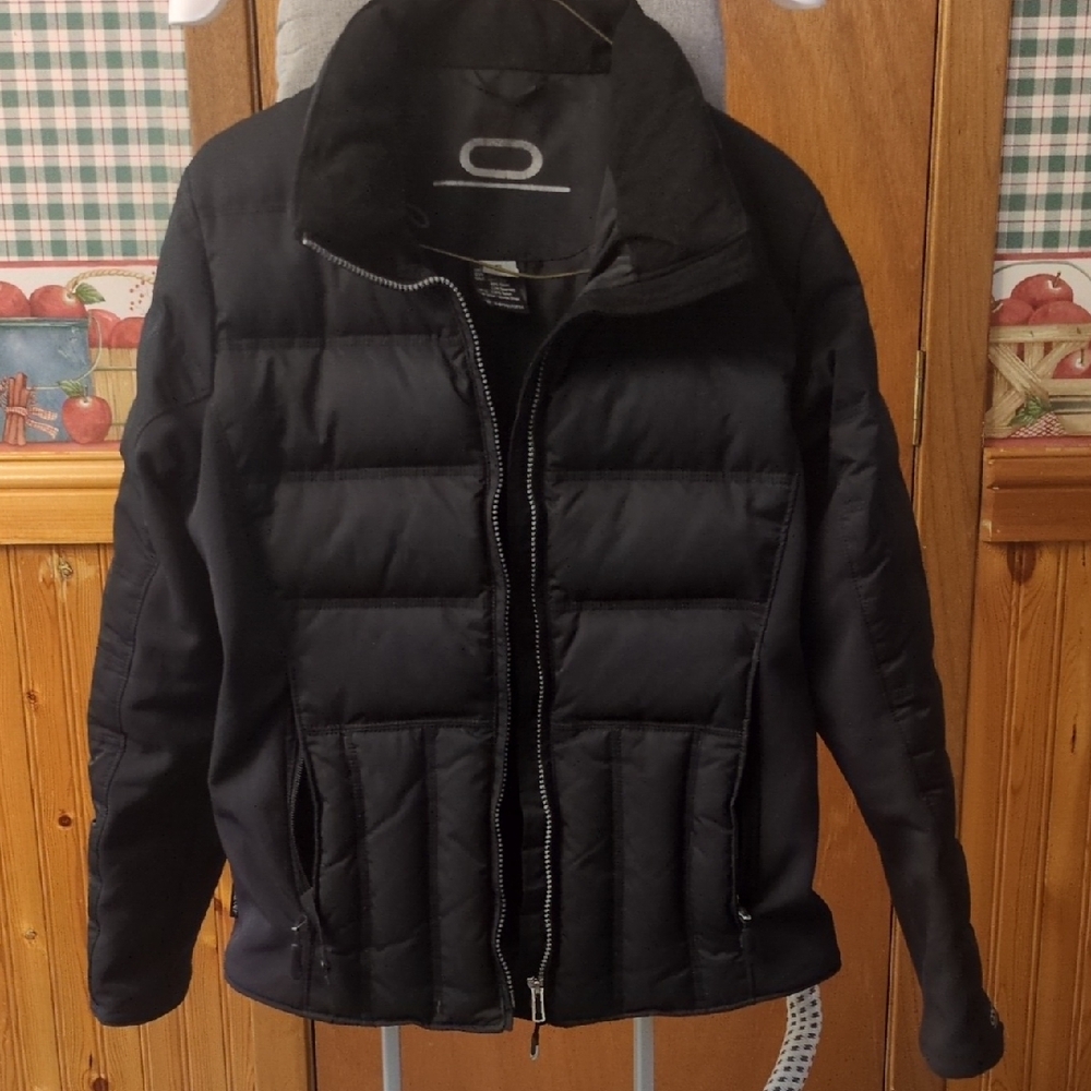 Obermeyer Black Puffer Jacket Goose Down